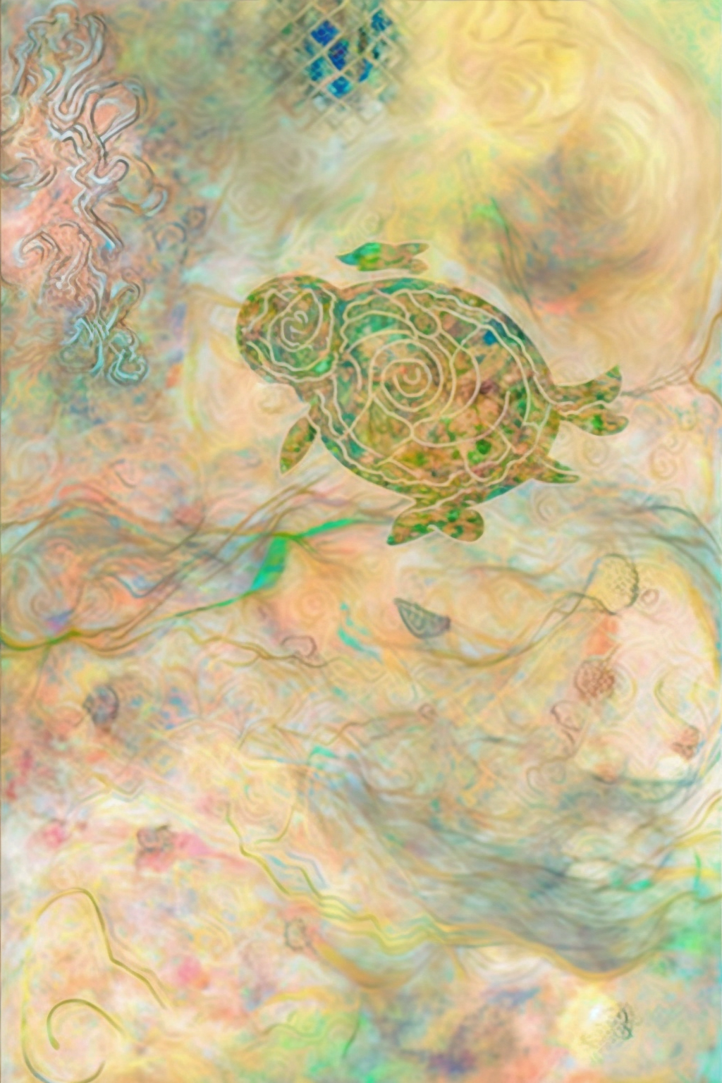 Watery World Reverse Coloring