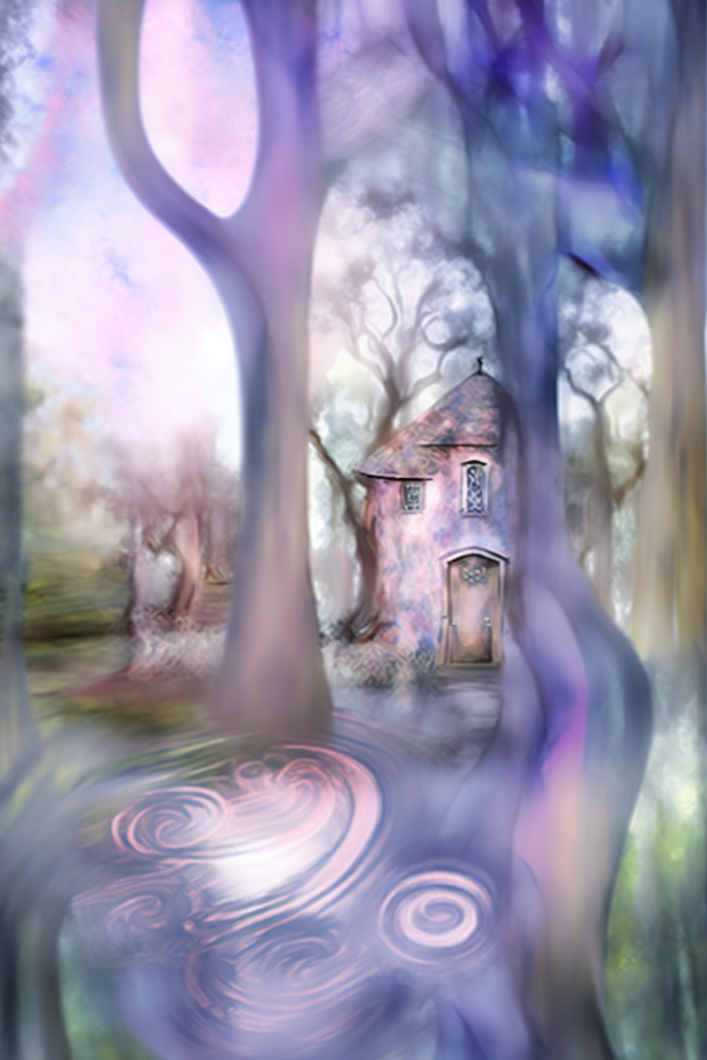 Harvest Moon Mushrooms Reverse Coloring