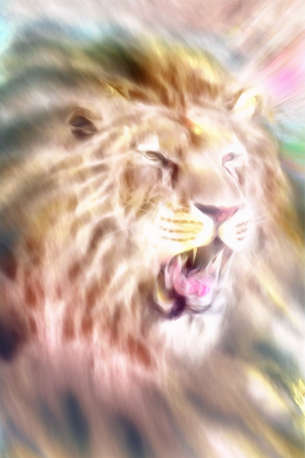 African Safari Reverse Coloring