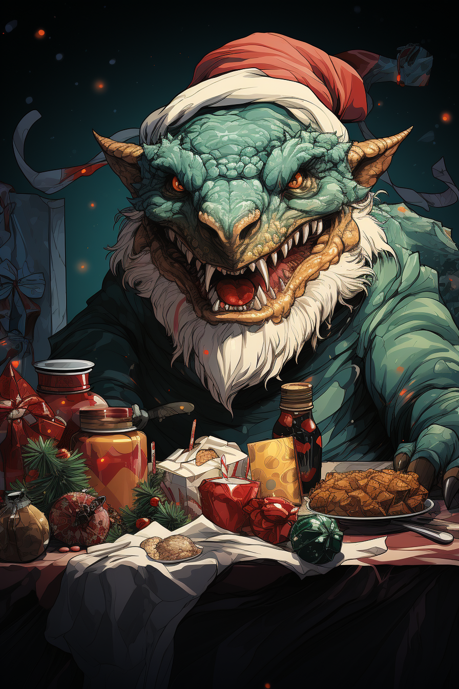 Crazy Dragon Christmas