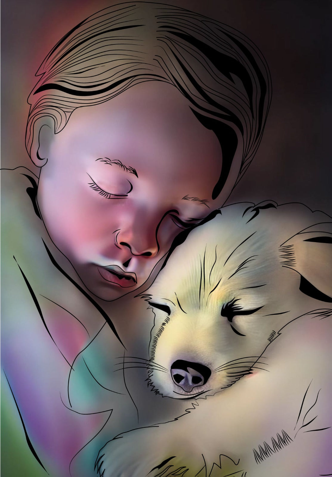 Heartbeat Reverse Coloring