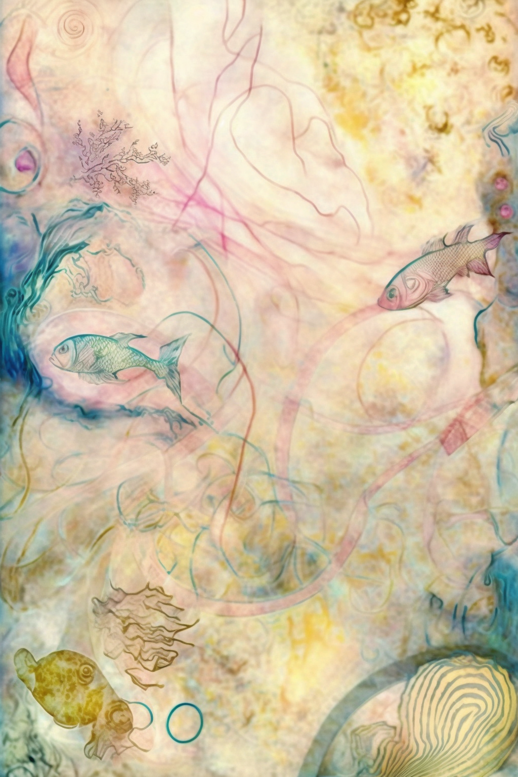 Watery World Reverse Coloring
