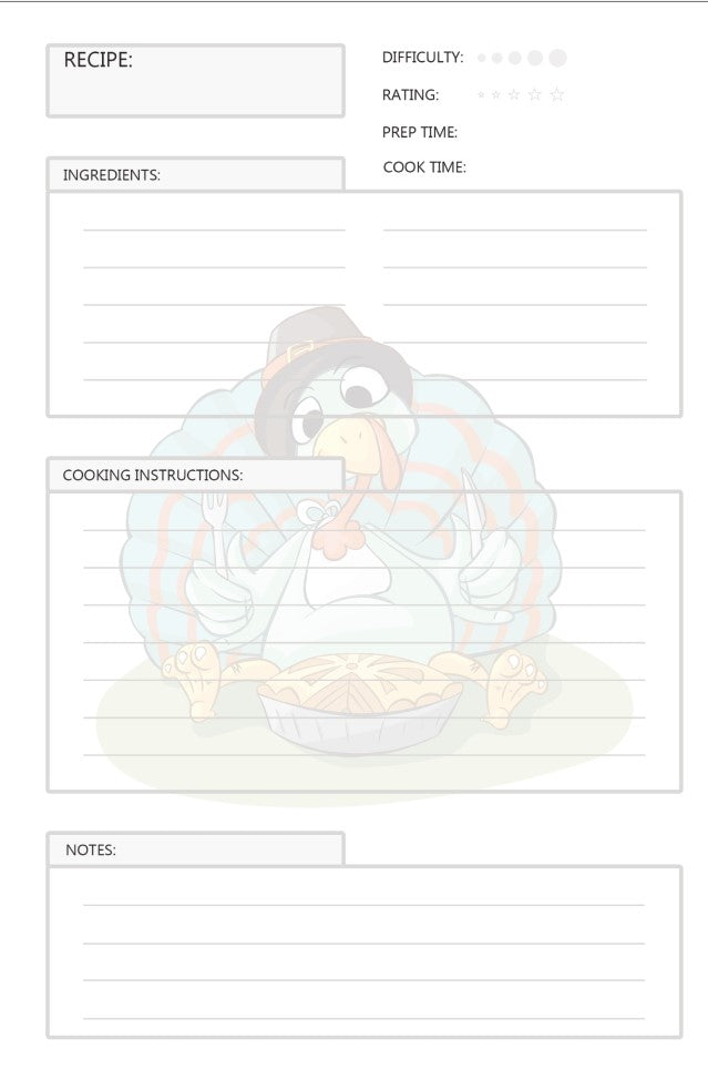 Fabulosas recetas familiares para el Día de Acción de Gracias