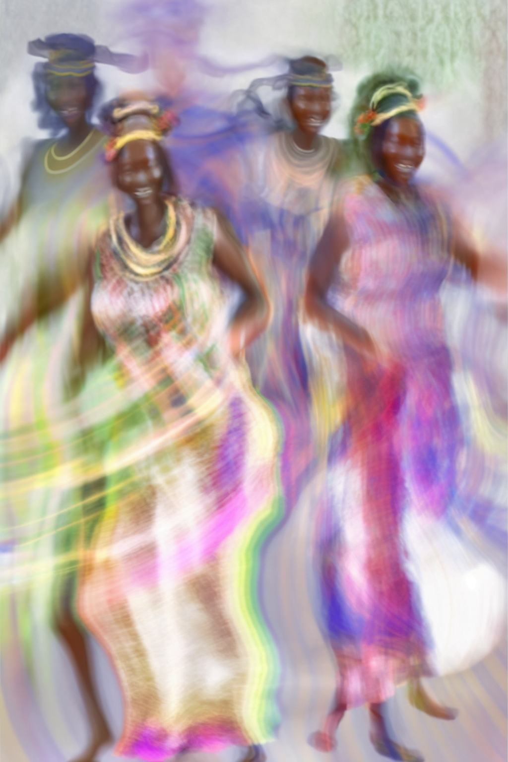African Safari Reverse Coloring