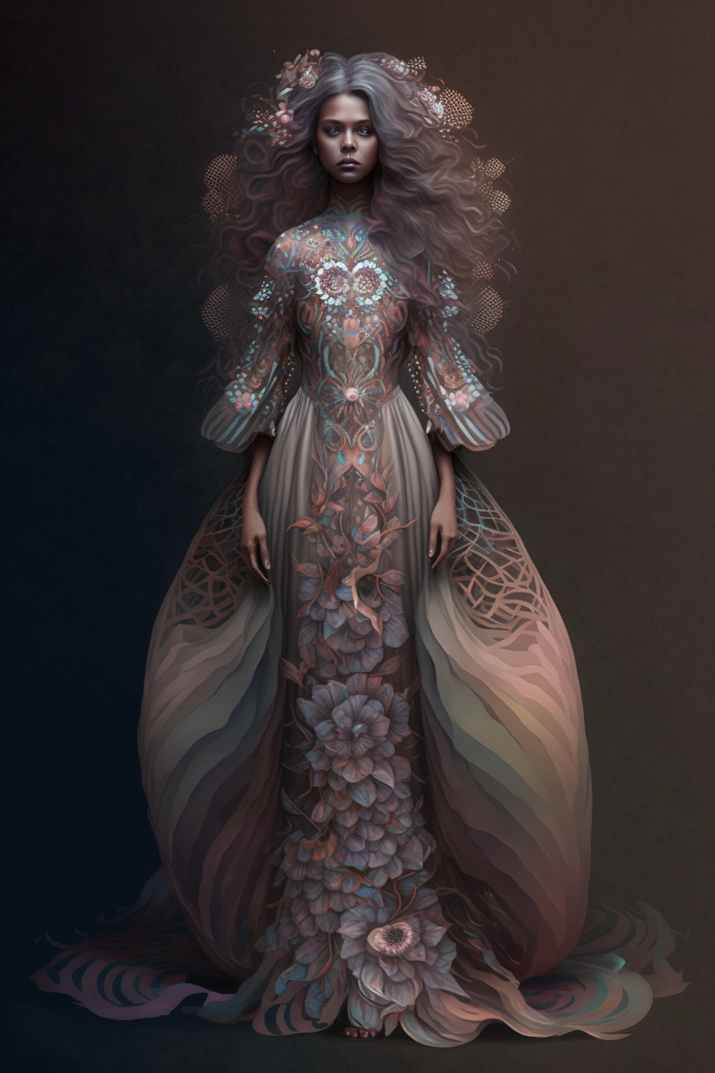Fashion Design - Boho Reverse Coloring