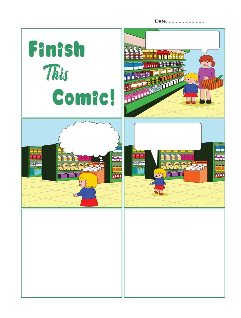 Blank Comic Book