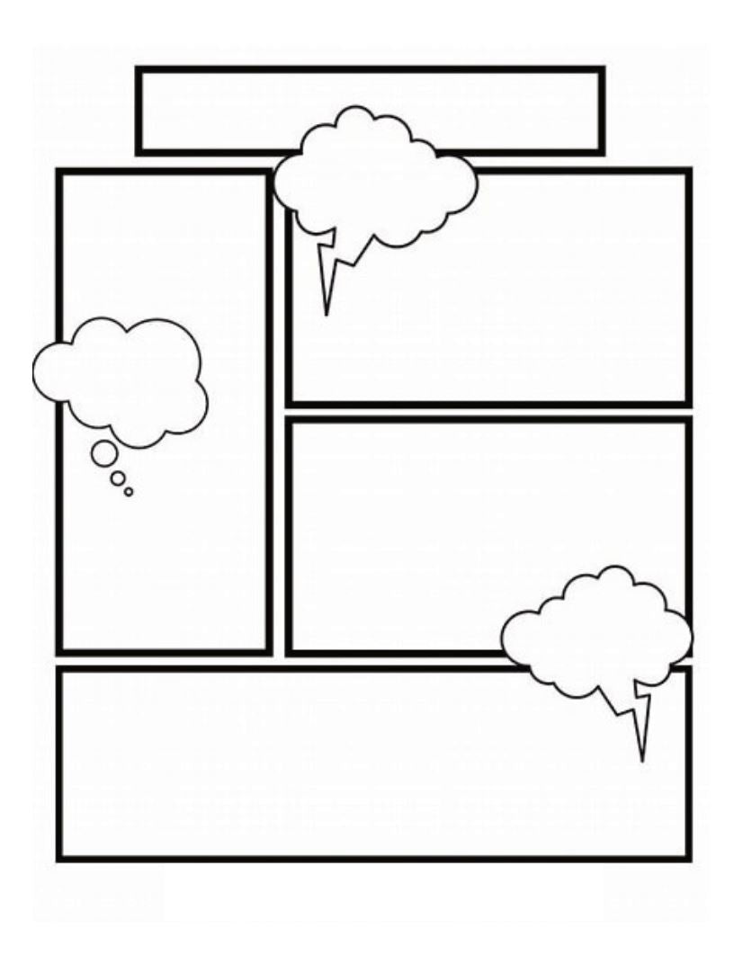 Blank Comic Book