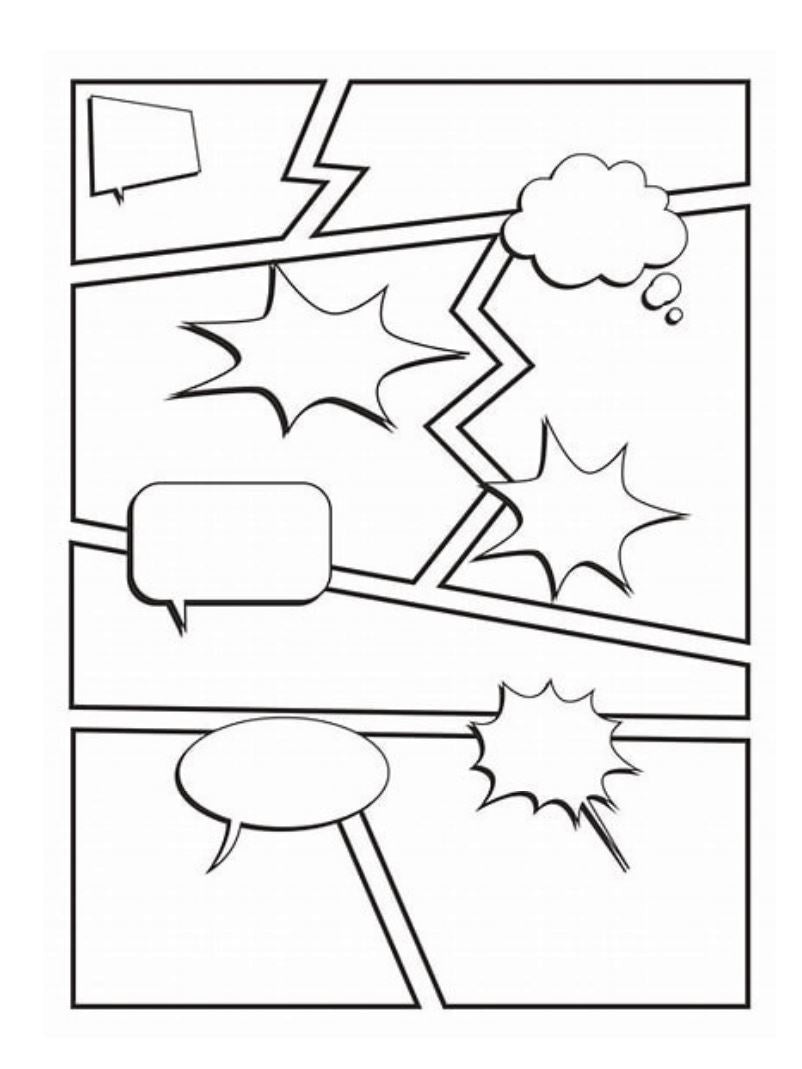 Blank Comic Book