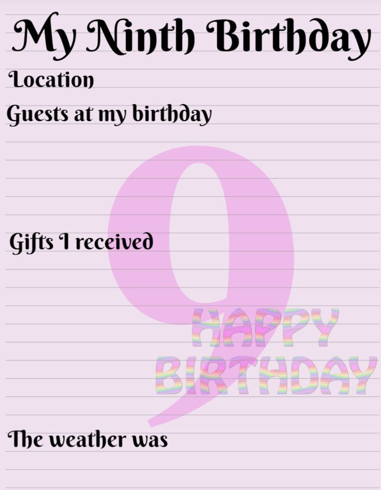 Todos mis cumpleaños Tapa dura