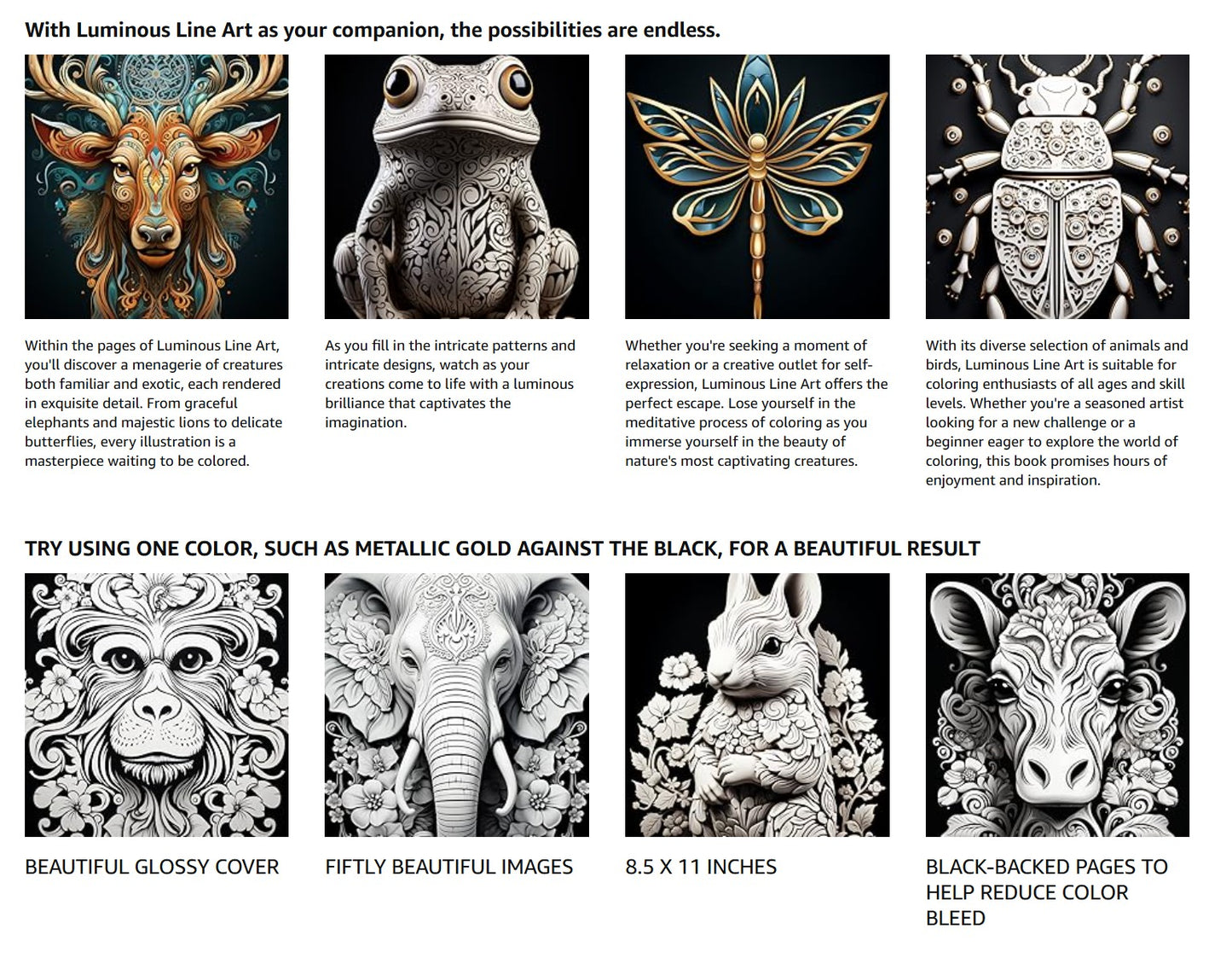 Arte lineal luminoso