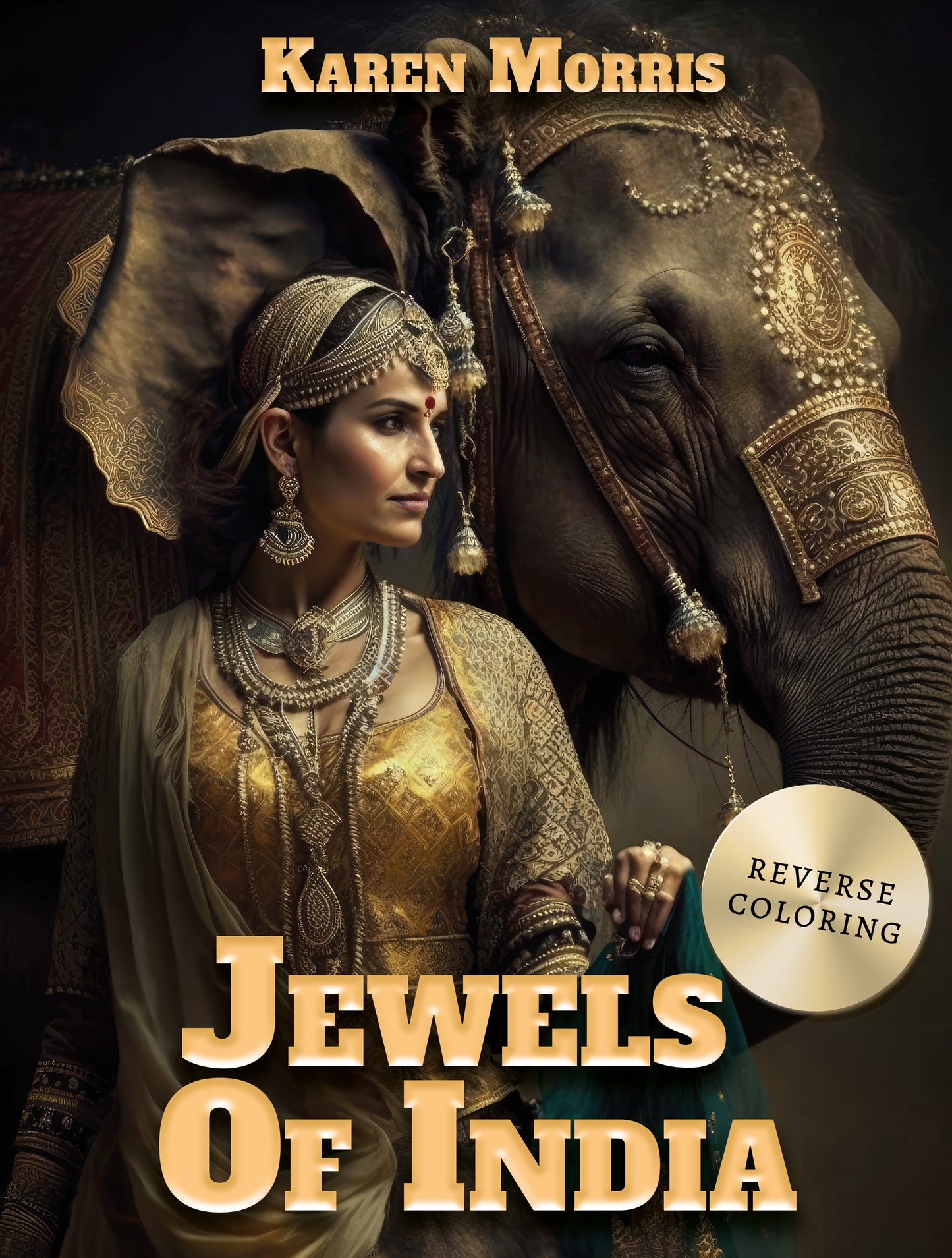 Jewels Of India Reverse Coloring