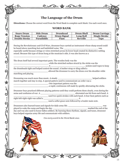 Rhythms Of War Student Activity Book