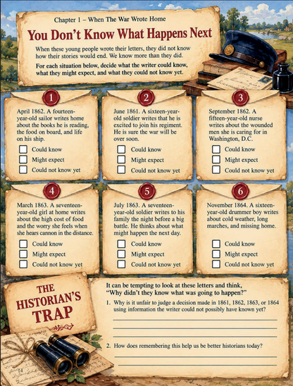 Dear Mother, Dear Father Student Activity Book