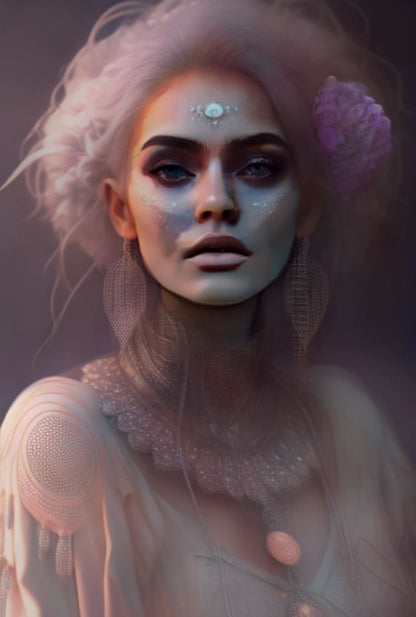 Fashion Design - Boho Reverse Coloring
