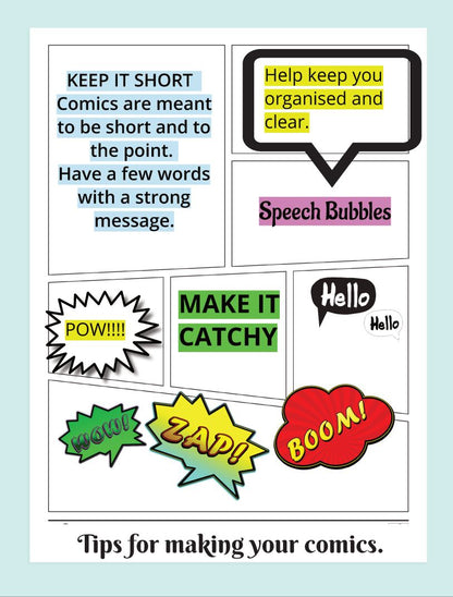 Blank Comic Book