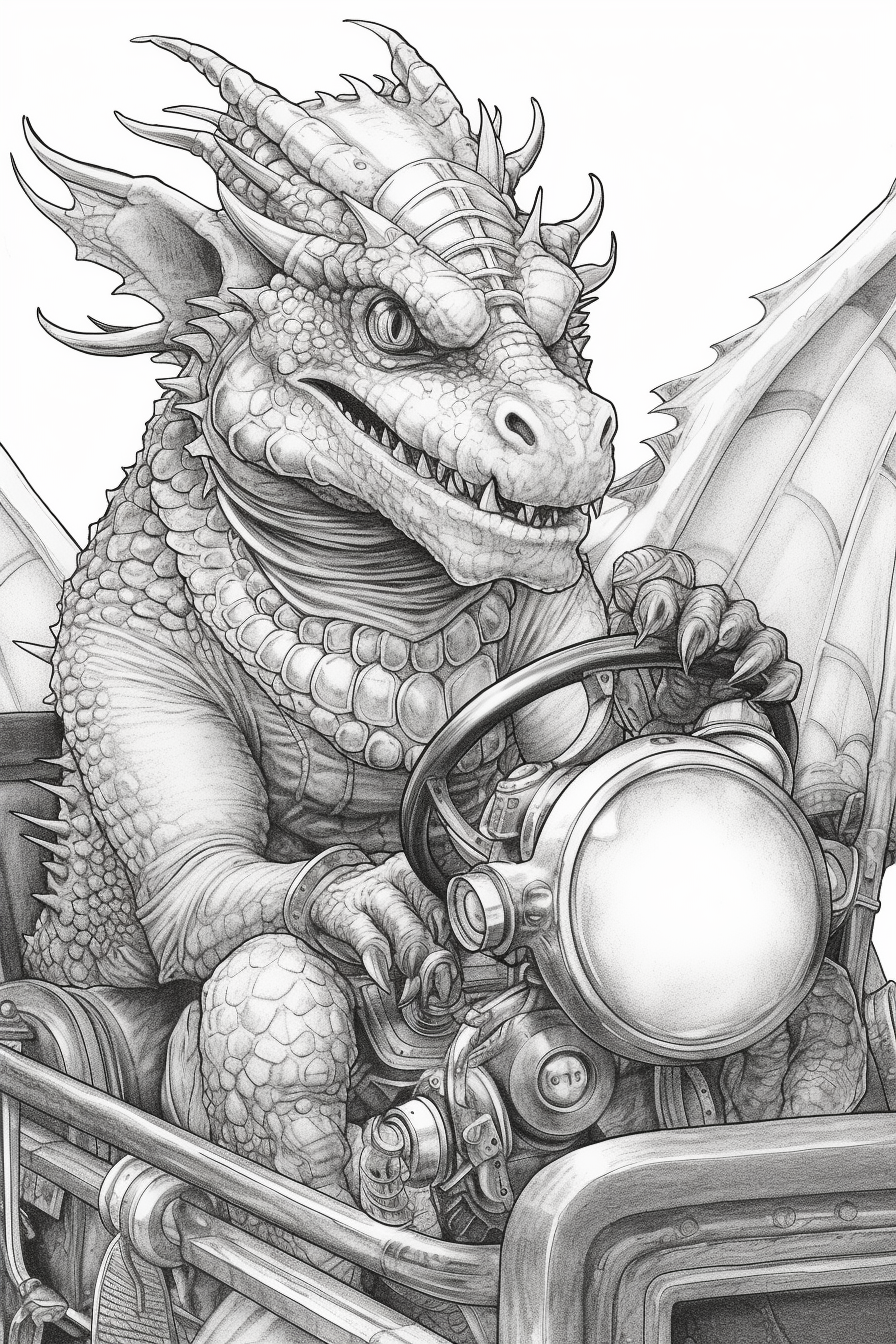 Dragon Steampunk Junk