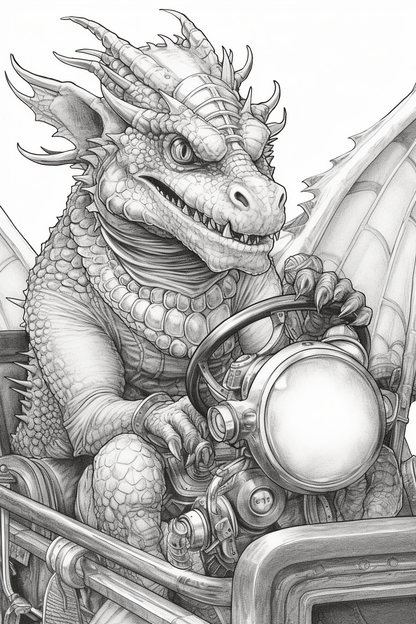 Dragon Steampunk Junk