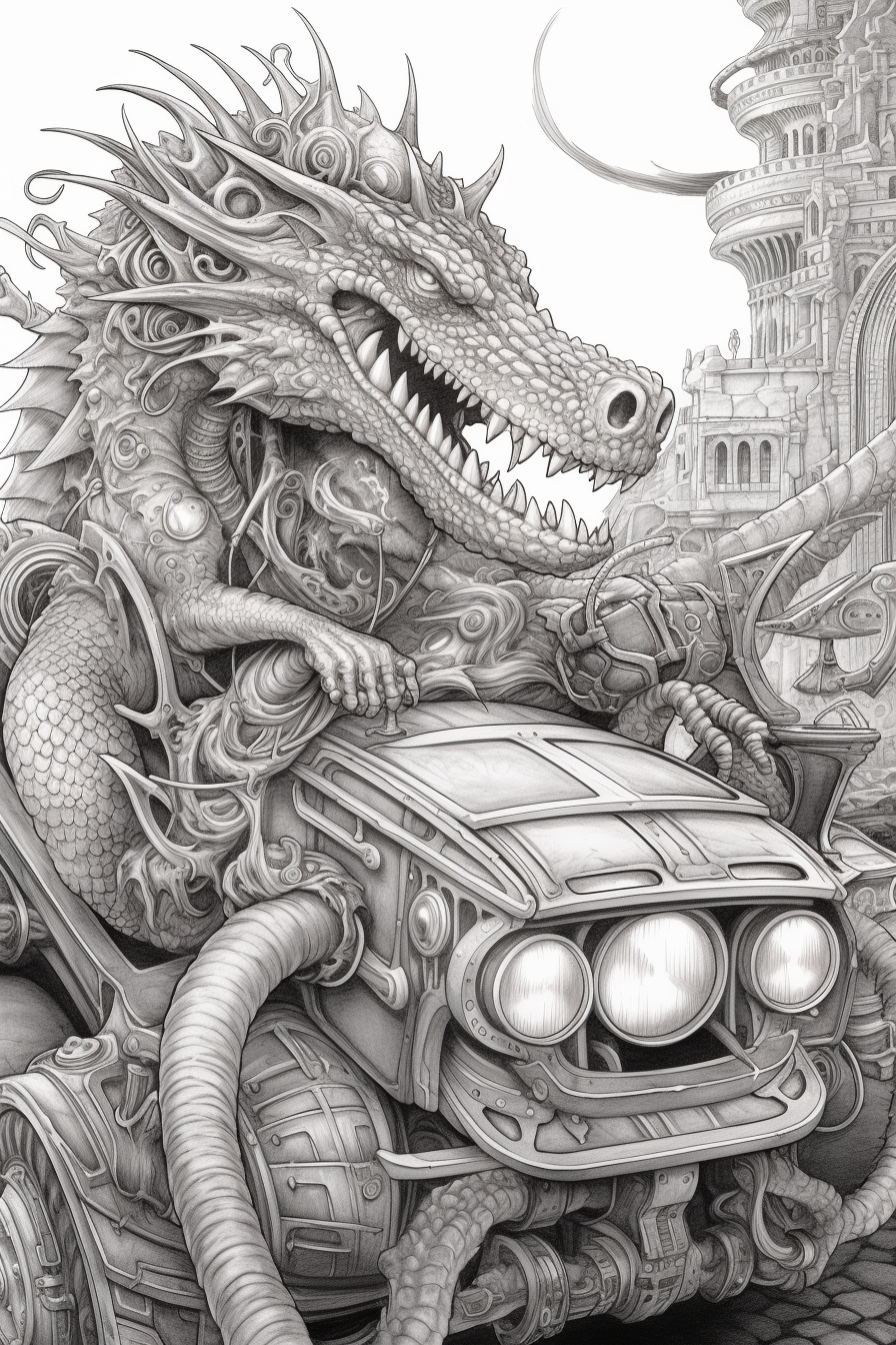 Dragon Steampunk Junk