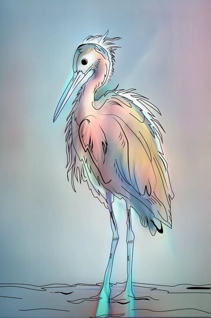 Feathered Daydreams Reverse Coloring