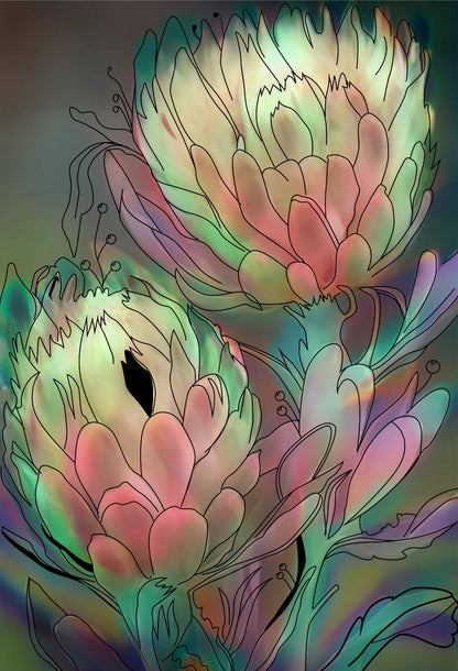 Sun Kissed Australia Reverse Coloring