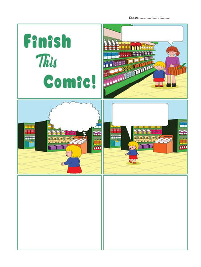 Blank Comic Book