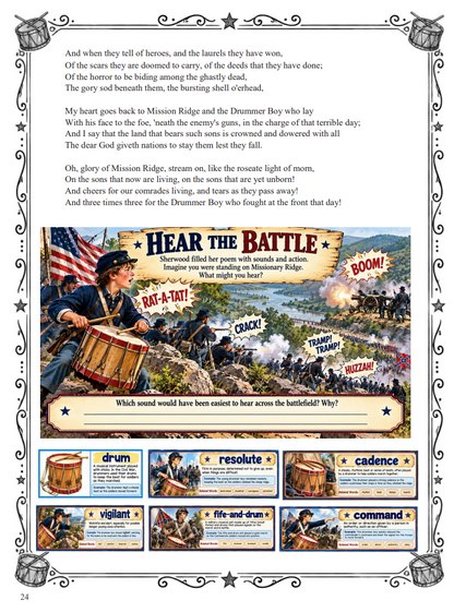 Rhythms Of War Student Activity Book