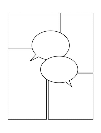 Blank Comic Book