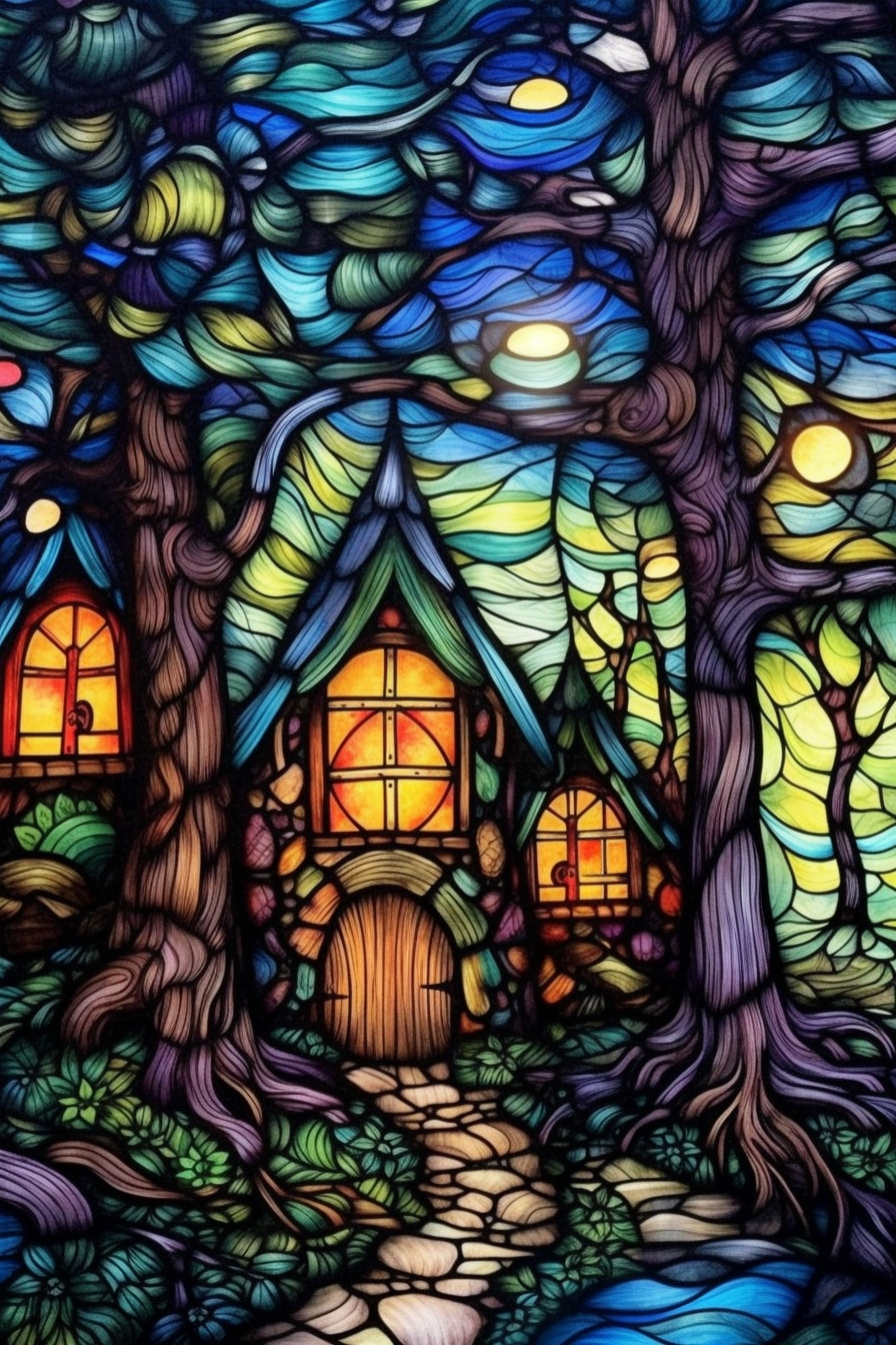 Artful Abodes kids and adults coloring book