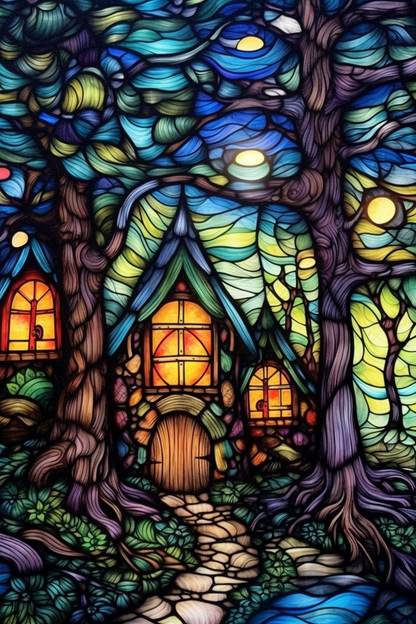 Artful Abodes kids and adults coloring book