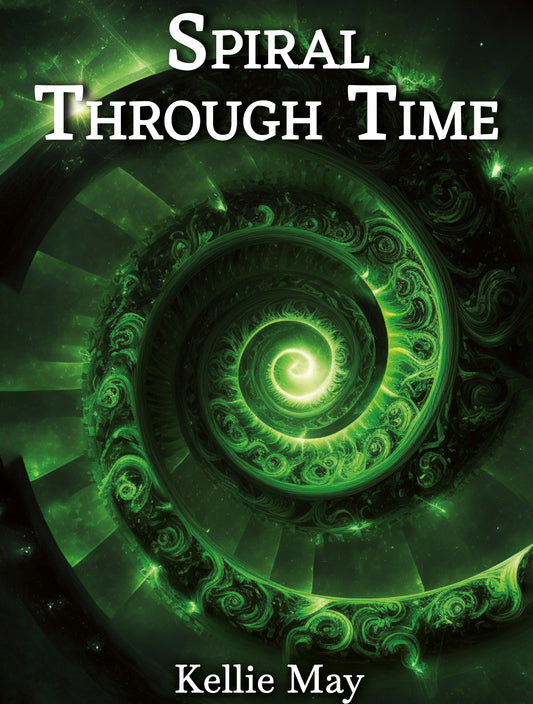 Espiral a través del tiempo verde