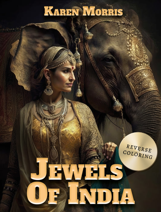 Jewels Of India Reverse Coloring