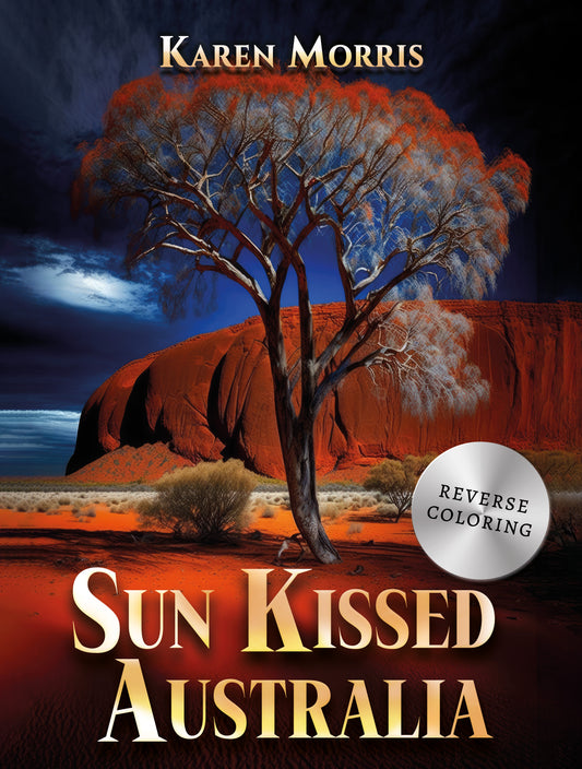 Sun Kissed Australia Reverse Coloring